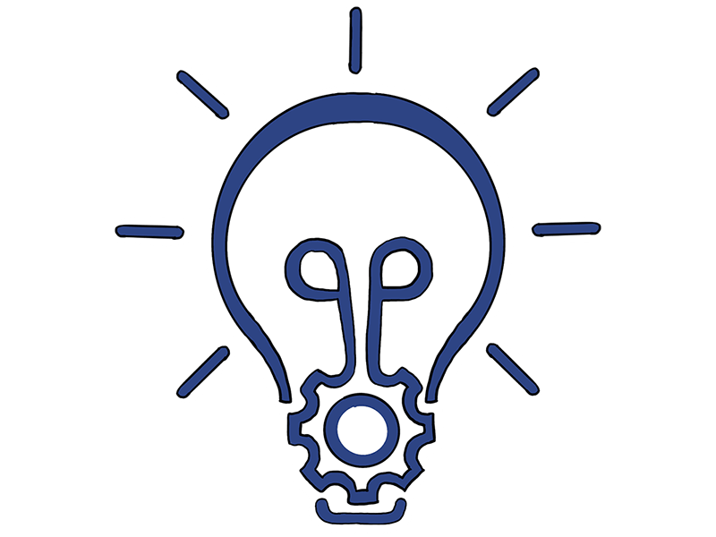 Illustration of a light bulb