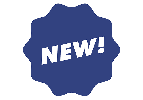 An illustration of a new sticker