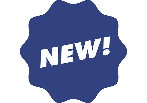 An illustration of a new sticker
